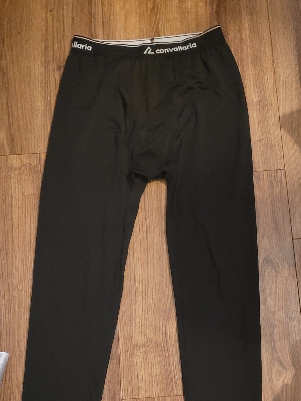 convallaria Black Thermal Base Layer Leggings